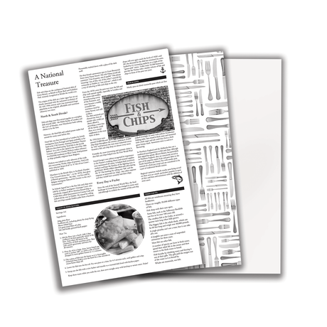 Cutlery Greaseproof Paper 10 x 17" (25.5 x 42cm)