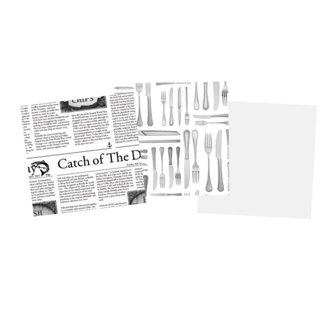 Catch of the Day Greaseproof Paper 6" (15cm)