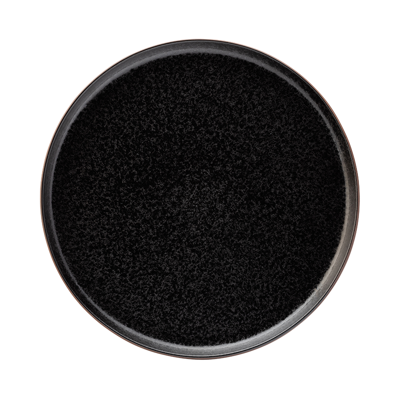 Obsidian Plate 10.5" (26.5cm)