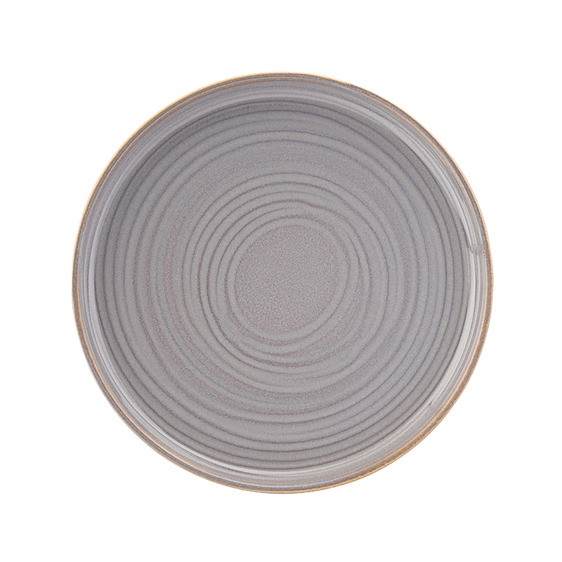 Santo Dark Grey Coupe Plate 8.5" (22cm)