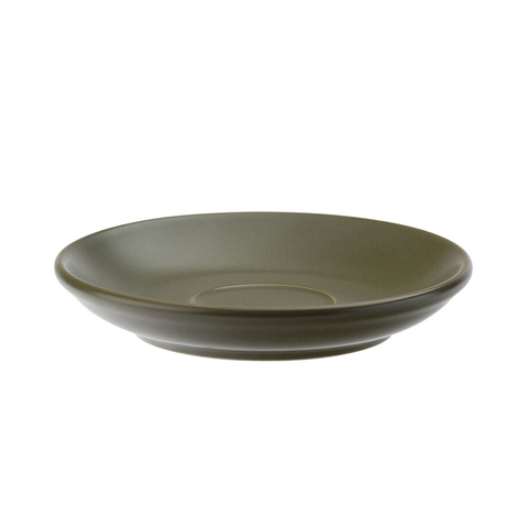 Barista Espresso Matt Olive Saucer 4.75" (12cm)