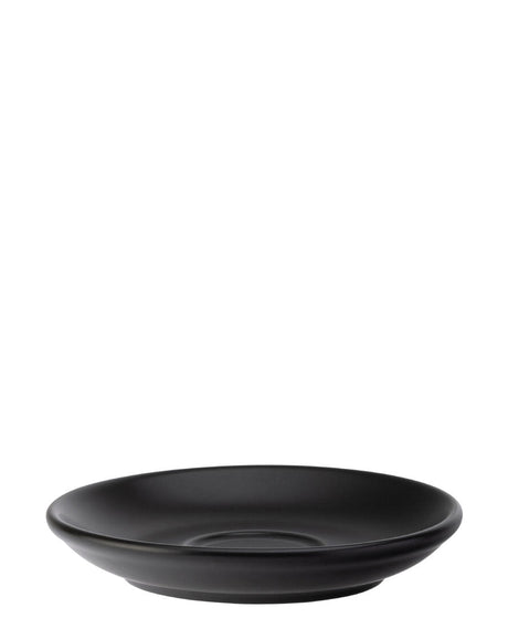 Barista Espresso Matt Black Saucer 4.75" (12cm) - Pack 12