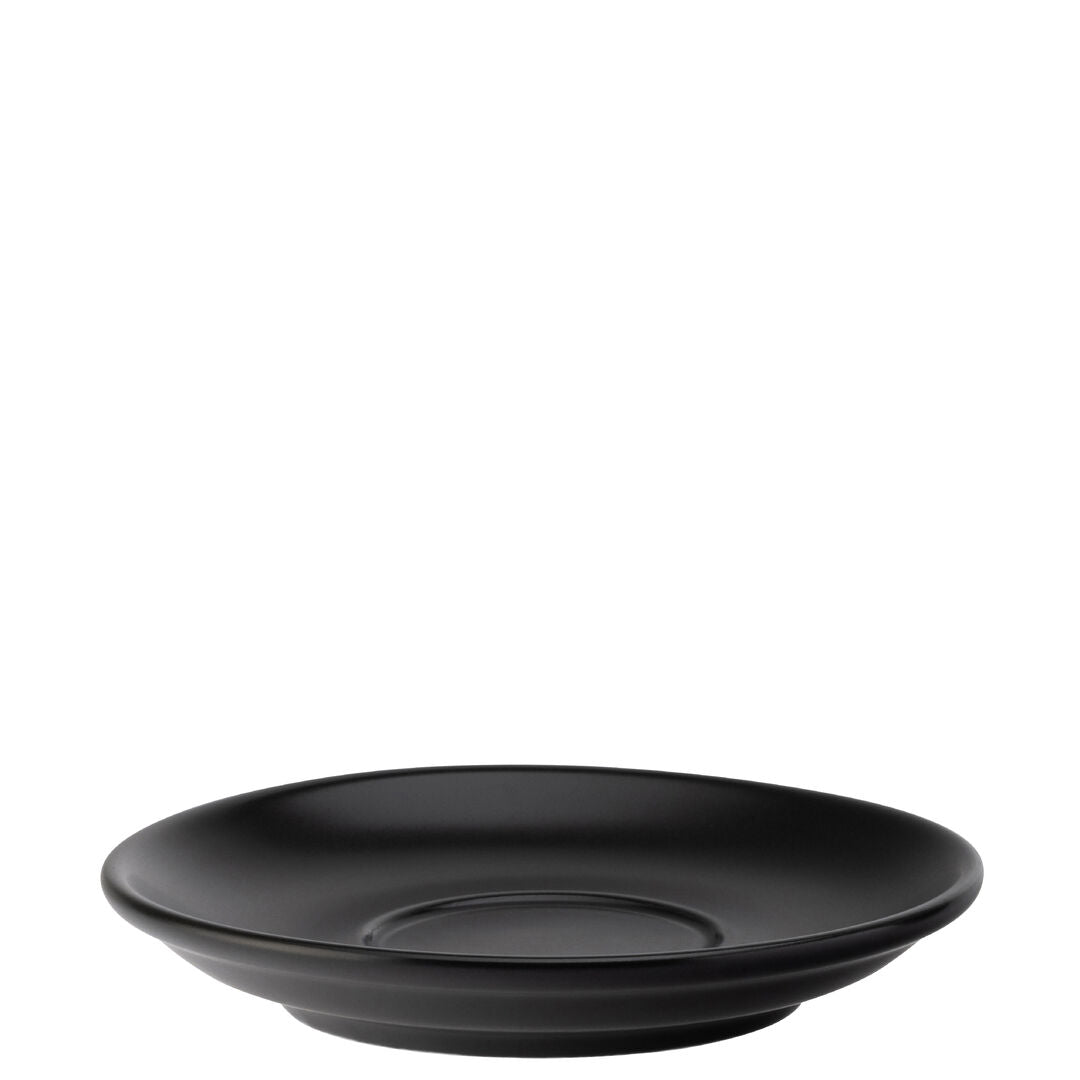 Barista Matt Black Saucer 6" (15.5cm) - Pack 6