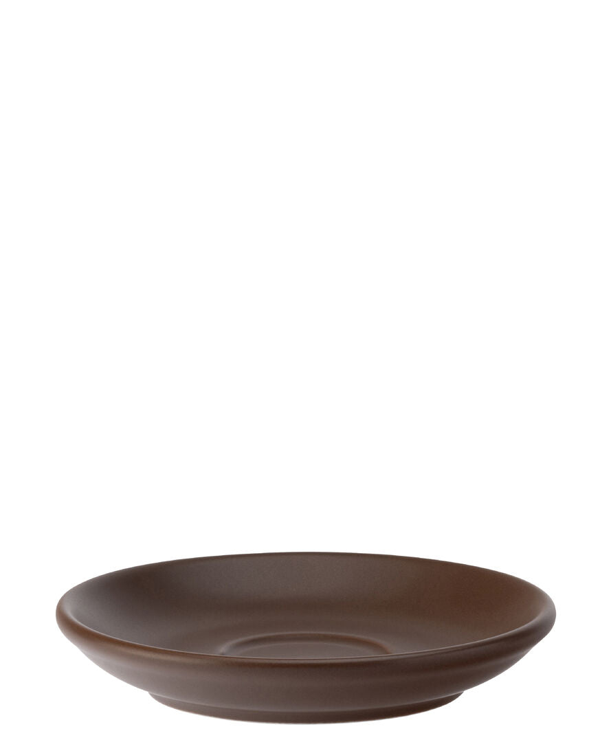 Barista Espresso Matt Brown Saucer 4.75" (12cm) - Pack 12