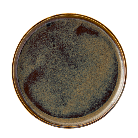Murra Toffee Walled Plate 10.5" (27cm)