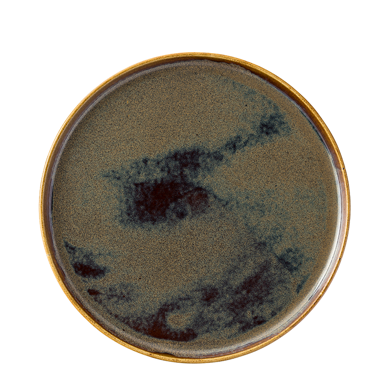 Murra Toffee Walled Plate 12" (30cm)