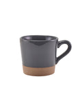GenWare Kava Dark Grey Stoneware Coffee Cup 34cl/ 12oz