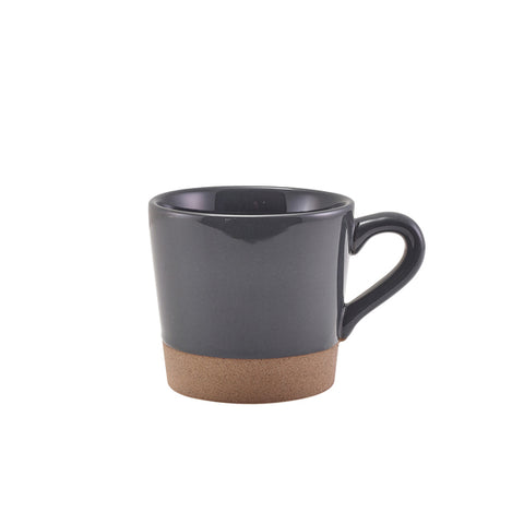 GenWare Kava Dark Grey Stoneware Coffee Cup 34cl/ 12oz
