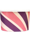 pink and purple ice cream tub