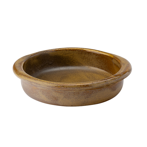 Murra Toffee Round Eared Dish 7" (18cm)