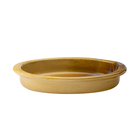 Murra Toffee Oval Eared Dish 8.5" (22cm)