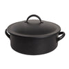 Homestyle Black Induction Round Chafer 29.2 x 24.1 x 14.6cm 1.9ltr (11 1/2 x 9 1/2 x 5 3/4" 2qts) - Pack 1