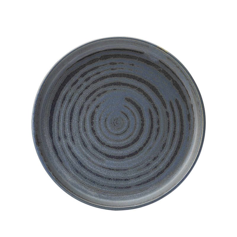 Circus Denim Walled Plate 8.25" (21cm)