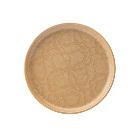 Maze Flax Walled Plate 7" (17.5cm)
