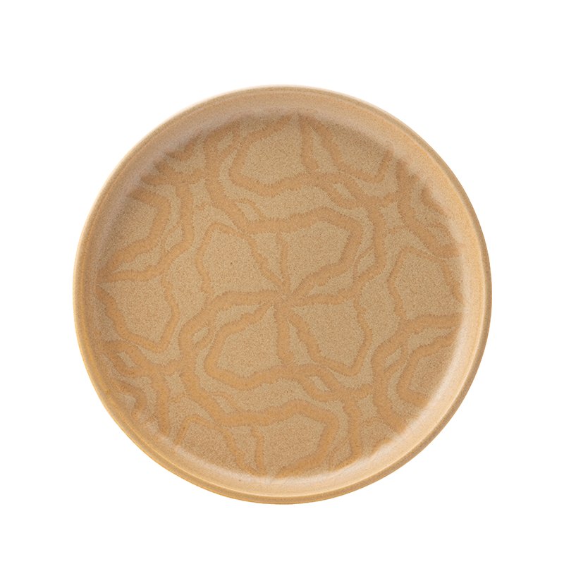 Maze Flax Walled Plate 8.25" (21cm)