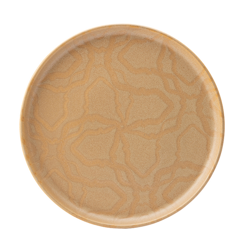 Maze Flax Walled Plate 10.5" (27cm)
