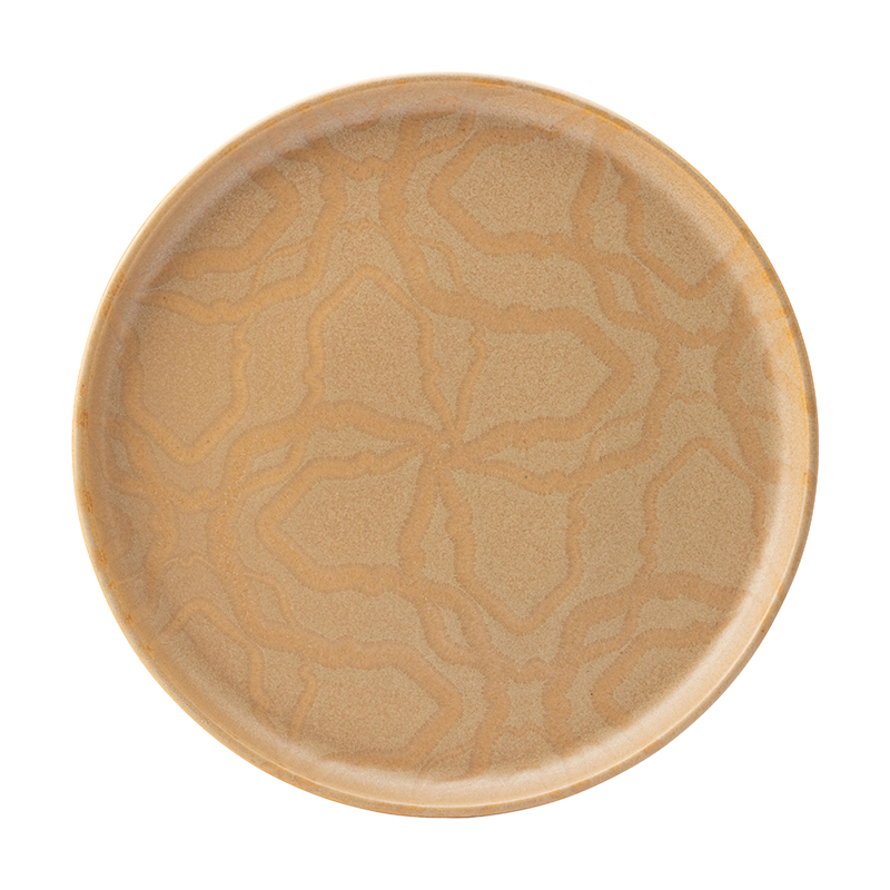 Maze Flax Walled Plate 12" (30cm)