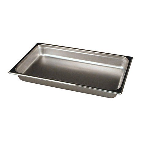 Stainless Steel Rectangle Food Pan 3.8ltr (4qts) - Pack 1