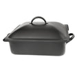 Homestyle Black Induction Rectangle Chafer 39.4 x 27.9 x 20.3cm 3.8ltr (15 1/2 x 11 x 8" 4qts) - Pack 1