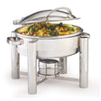 Tempo Stainless Steel Round Chafer 38.1 x 38.7 x 27.9cm 3.8ltr (15 x 15 1/4 x 11" 4qts) - Pack 1
