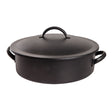 Homestyle Black Induction Round Chafer 43.8 x 38.1 x 15.2cm 7.5ltr (17 1/4 x 15 x 6" 8qts) - Pack 1