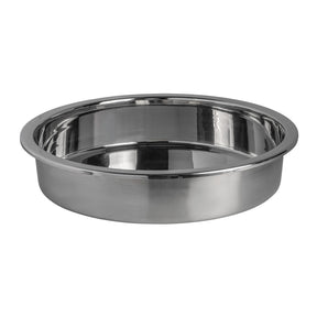 Stainless Steel Round Food Pan 38.7 x 7.6cm 7.5ltr (15 1/4 x 3" 2gal) - Pack 1
