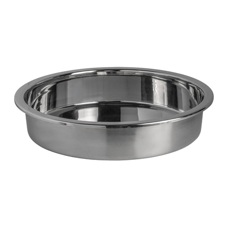 Stainless Steel Round Food Pan 38.7 x 7.6cm 7.5ltr (15 1/4 x 3" 2gal) - Pack 1
