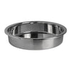 Stainless Steel Round Food Pan 38.7 x 7.6cm 7.5ltr (15 1/4 x 3" 2gal) - Pack 1