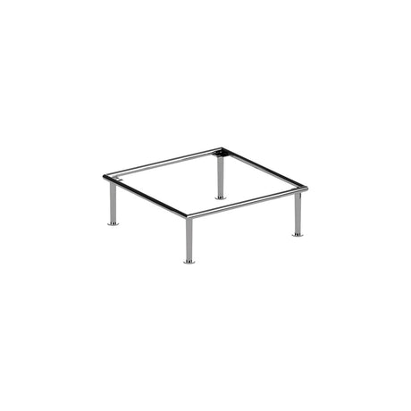 Fusion Stainless Steel Square Riser 30.5 x 10.2cm (12 x 4") - Pack 1