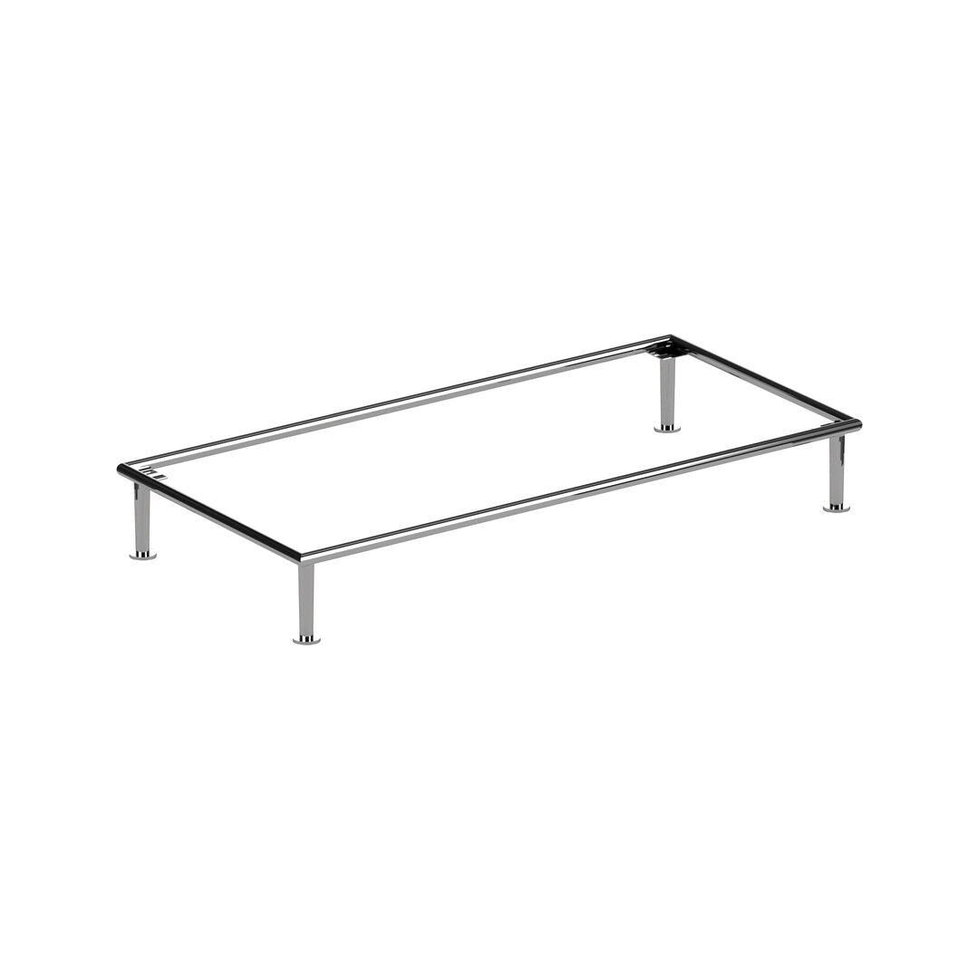 Fusion Stainless Steel Rectangle Riser 61 x 28 x 7.6cm (24 x 11 x 3") - Pack 1