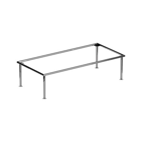 Fusion Stainless Steel Rectangle Riser 61 x 28 x 15.3cm (24 x 11 x 6") - Pack 1