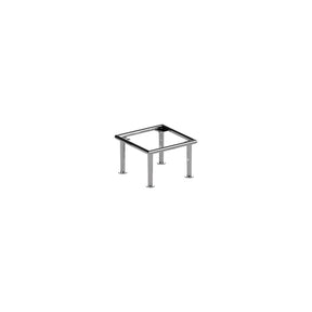 Fusion Stainless Steel Square Riser 15.2 x 10cm (6 x 4") - Pack 1