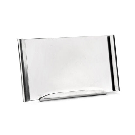 Stainless Steel Freestanding Card Holder For Metal Risers 9.8 x 6cm (3 7/8 x 2 3/8") - Pack 6