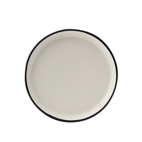 Homestead Black Walled Plate 7" (17.5cm)