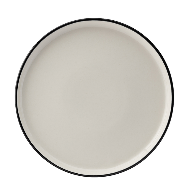 Homestead Black Walled Plate 10.5" (27cm)
