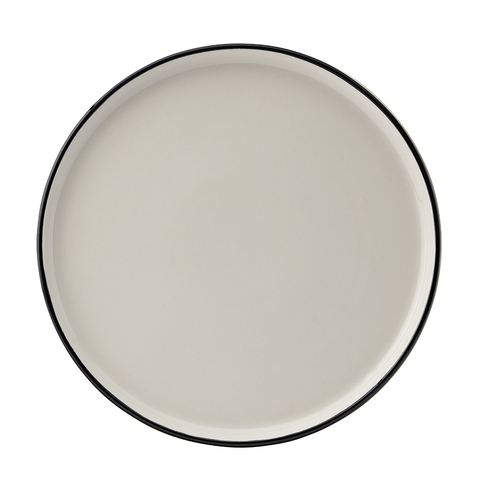 Homestead Black Walled Plate 12" (30cm)