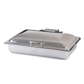 Stainless Steel Rectangle Chafer Hinged 7.5ltr (8qts) - Pack 1