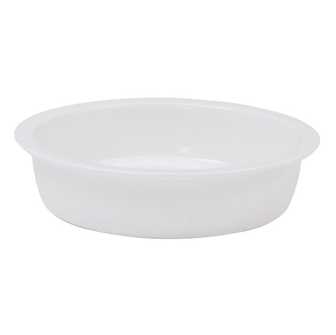 White Ceramic Food Pan 30.5 x 7cm 3.8ltr (12 x 2 3/4" 4qts) - Pack 1