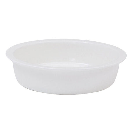 White Ceramic Food Pan 30.5 x 7cm 3.8ltr (12 x 2 3/4" 4qts) - Pack 1
