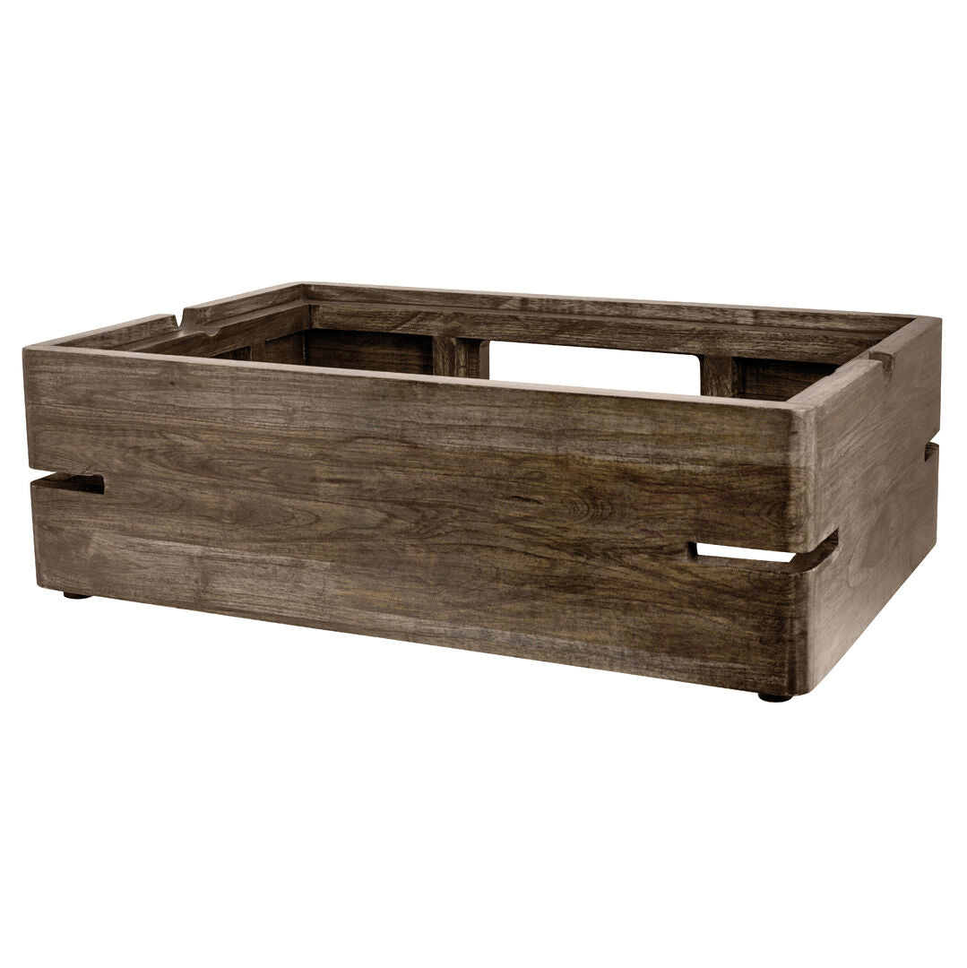 Fusion Ash Grey Riser GN 1/1 58.4 x 38.1 x 18.4cm (23 x 15 x 7 1/4") - Pack 1