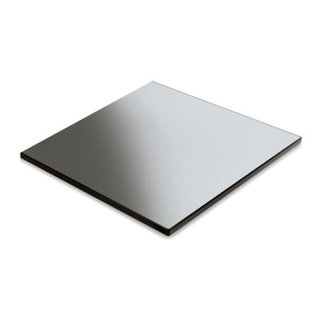 Fusion Black Glass Square Tile 35.6cm (14") - Pack 2