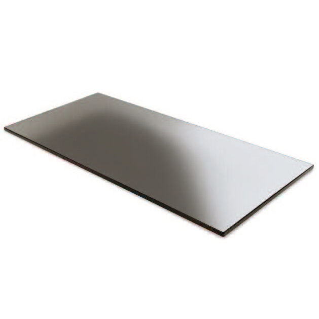 Fusion Black Glass Rectangle Tile 91.4 x 27cm (36 x 11") - Pack 2