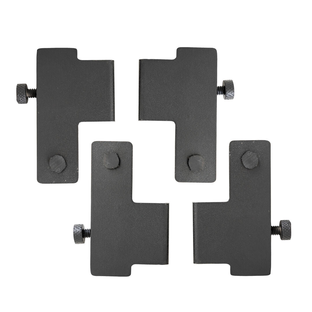 DWH Fusion Universal Shelf Holder For Fusion Risers Black (4Pcs in 1 Carton) - Pack 1