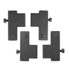DWH Fusion Universal Shelf Holder For Fusion Risers Black (4Pcs in 1 Carton) - Pack 1