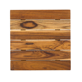 Fusion Teak Square Tile 27.9cm (11") - Pack 1