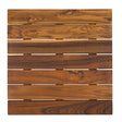 Fusion Teak Square Tile 30.5cm (12") - Pack 1