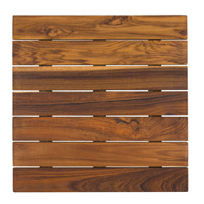 Fusion Teak Square Tile 30.5cm (12") - Pack 1