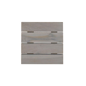 Fusion Grey Wash Square Tile 15.2cm (6") - Pack 1