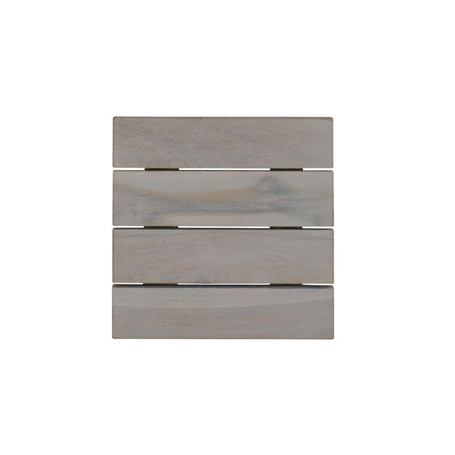 Fusion Grey Wash Square Tile 15.2cm (6") - Pack 1