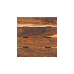 Fusion Teak Square Tile 15.2cm (6") - Pack 1